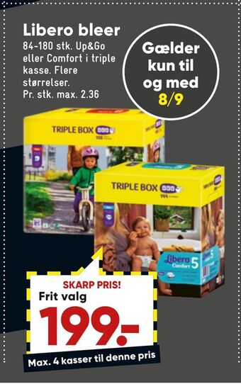Bilka Libero bleer tilbud