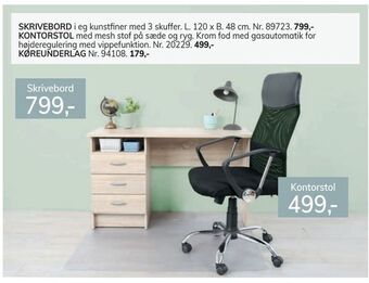 Daells Bolighus Skrivebord tilbud