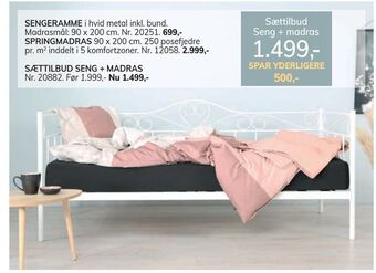 Daells Bolighus Springmadras tilbud