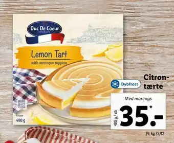 Let-Køb Citron- tærte tilbud