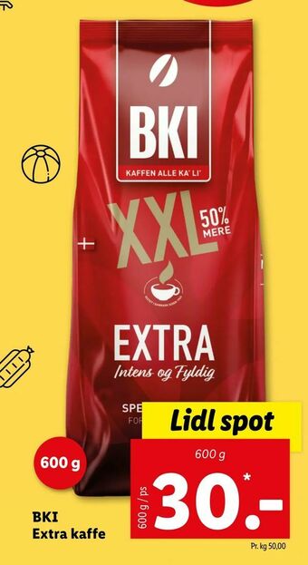 Let-Køb Bki Extra kaffe tilbud