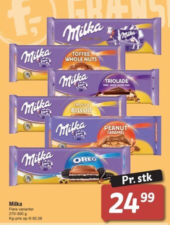 Fakta Tyskland Milka tilbud