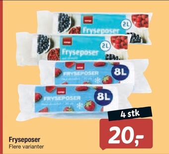 Fakta Tyskland Fryseposer tilbud