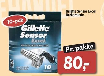 Fakta Tyskland Gillette sensor excel barberblade tilbud
