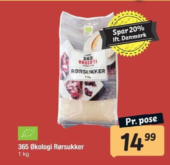 Fakta Tyskland 365 økologi rørsukker tilbud