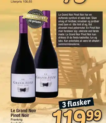 Fakta Tyskland Le grand noir pinot noir tilbud