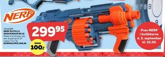 Legekæden Nerf elite 2,0 shockwave rd 15 tilbud