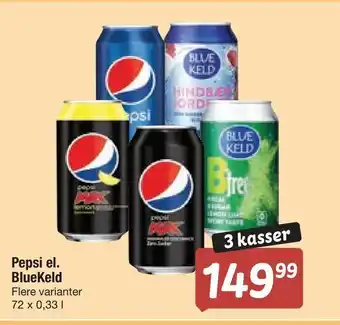 Fakta Tyskland Pepsi el. bluekeld tilbud