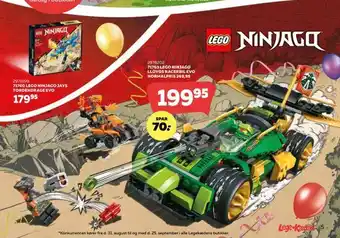 Legekæden 71763 lego ninjago lloyds racerbil evo tilbud