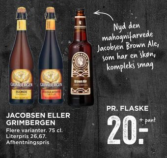 MENY Jacobsen eller grimbergen tilbud