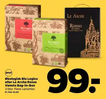 Netto Økologisk bio logico tilbud