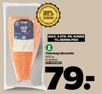 Netto Velsmag lakseside tilbud