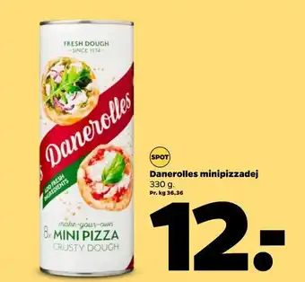 Netto Danerolles minipizzadej tilbud