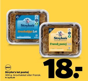 Netto Stryhn's let postej tilbud