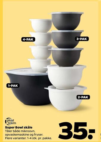 Netto Super bowl skåle tilbud