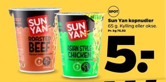 Netto Sun yan kopnudler tilbud
