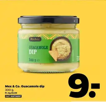 Netto Mex & co. guacamole dip tilbud