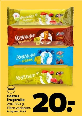 Netto Castus frugtrulle tilbud