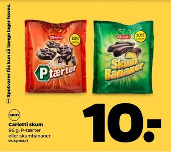 Netto Carletti skum tilbud