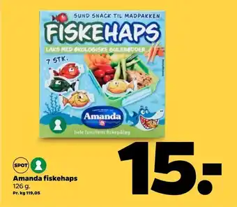 Netto Amanda fiskehaps tilbud