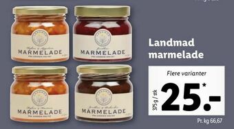 Let-Køb Landmad marmelade tilbud