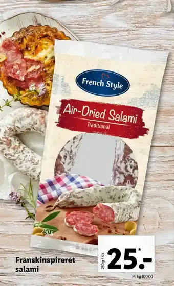 Let-Køb Franskinspireret salami tilbud