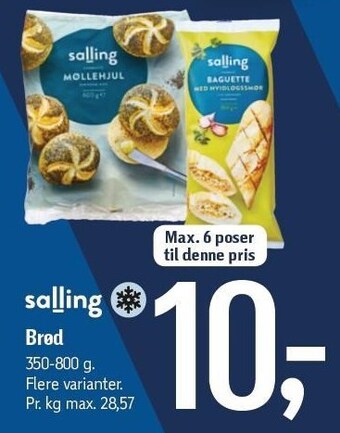 Føtex Salling brød tilbud