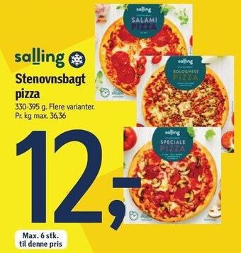 Føtex Stenovnsbagt pizza tilbud