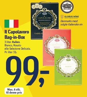 Føtex Il capolavoro bag-in-box tilbud