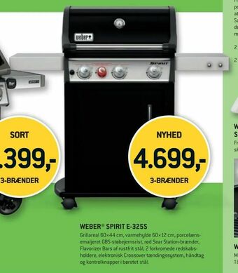 XL-BYG Weber® spirit e-325s tilbud