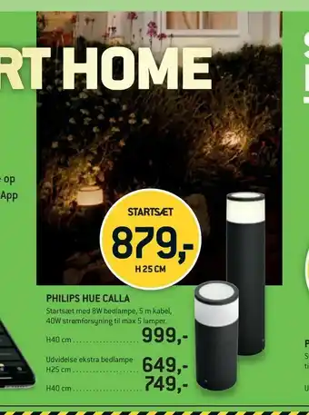 XL-BYG Philips hue calla tilbud