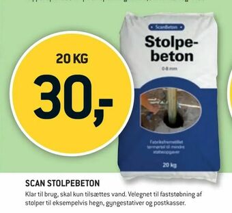 XL-BYG Scan stolpebeton tilbud
