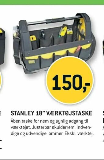 Stanley 18" værktøjstaske