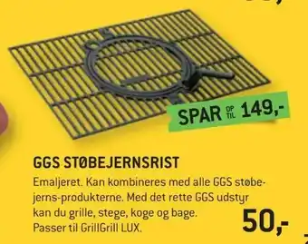 Ggs støbejernsrist