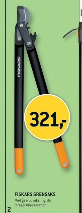 XL-BYG Fiskars grensaks tilbud