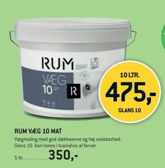 XL-BYG Rum væg 10 mat tilbud