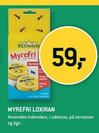 XL-BYG Myrefri loxiran tilbud
