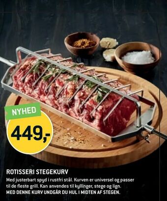 XL-BYG Rotisseri stegekurv tilbud