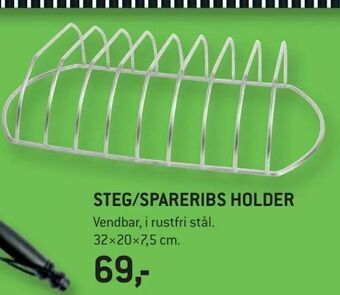 XL-BYG Steg/spareribs holder tilbud