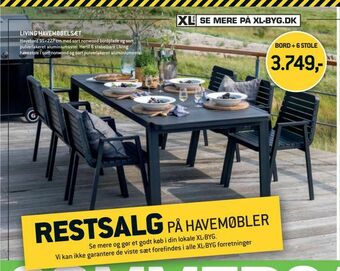XL-BYG LIVING HAVEMØBELSÆT tilbud