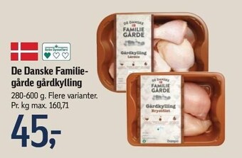 Føtex De danske familiegårde gårdkylling tilbud