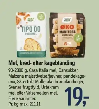 Føtex Mel, brød- el. kageblanding tilbud