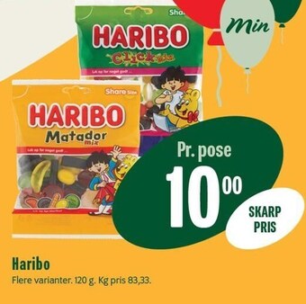 Min Købmand Haribo tilbud