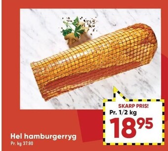 Bilka Hel hamburgerryg tilbud
