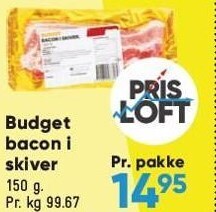 Bilka Bacon i skiver tilbud
