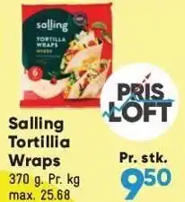 Bilka Tortilla wraps tilbud