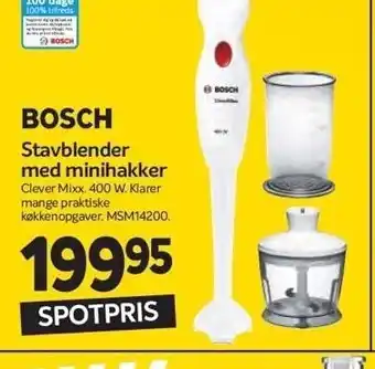 Din Isenkræmmer Stavblender med minihakker tilbud