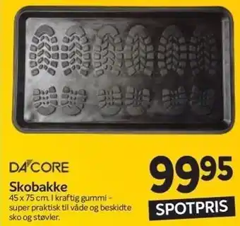 Din Isenkræmmer Skobakke tilbud