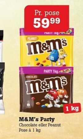 Poetzsch Padborg M&m party tilbud
