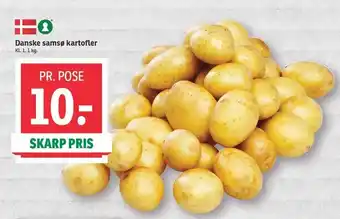 SPAR Danske samsø kartofler tilbud
